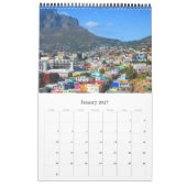 Calendrier cape town afrique du sud 2025 (Jan 2027)