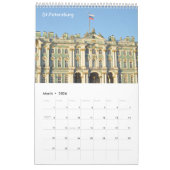 Calendrier Capitales de 12 mois (Mar 2026)