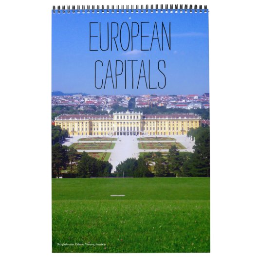 Calendrier capitales européennes 2025 (Protection)