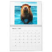 Calendrier Capybara (Feb 2027)