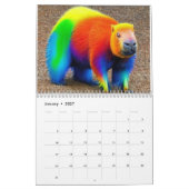 Calendrier Capybara (Jan 2027)