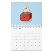 Calendrier Caricature des appareils, outils et instruments (Jan 2027)