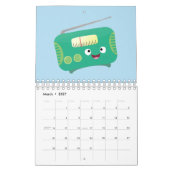 Calendrier Caricature des appareils, outils et instruments (Mar 2027)