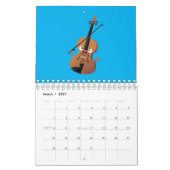 Calendrier Caricature des appareils, outils et instruments (Mar 2027)