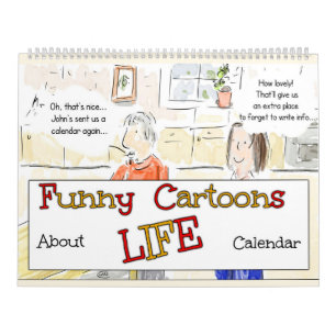Calendrier Caricatures amusantes sur la vie