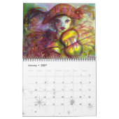 Calendrier Carnaval à Venise 2016 /Masquerade italienne (Jan 2027)