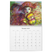 Calendrier Carnaval à Venise par Bulgan Lumini (Jan 2026)