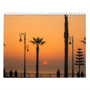 Calendrier Carnet Tropical Sunset - Inspirant et paisible