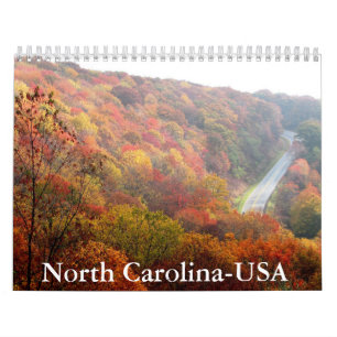 Calendrier Caroline du Nord - États-Unis