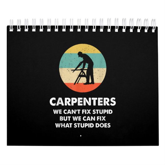 Calendrier Carpenter Funny Carpenter (Protection)