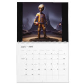 Calendrier Carte Alien E.J. Gold (Mar 2026)