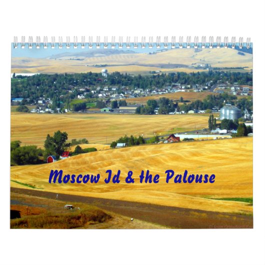 Calendrier Carte d'identité de Moscou et la Palouse (Protection)