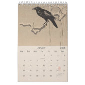 Calendrier Carte postale japonaise vintage 2026 (Jan 2026)