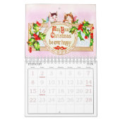 Calendrier Cartes de Noël victoriennes vintages (Feb 2026)