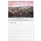 Calendrier Cartes vintages de Philadelphie (Mar 2026)