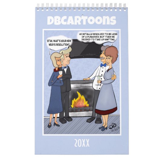 Calendrier Cartoons amusants (Protection)