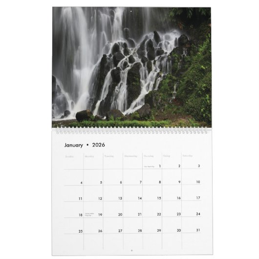 Calendrier Cascade 2024 (Jan 2026)