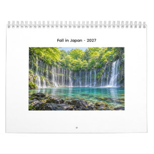 Calendrier Cascades du Japon 2027