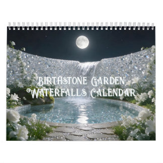 Calendrier Cascades du Jardin des Pierres de Naissance