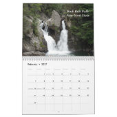 Calendrier Cascades préférées 2017 (Feb 2027)