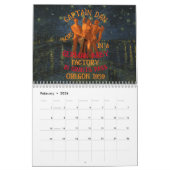 Calendrier Cassoulet Cadavre Gin Martini Jésus Messie Bar VA (Feb 2026)