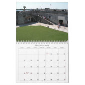 Calendrier Castillo de San Marcos (Jan 2026)