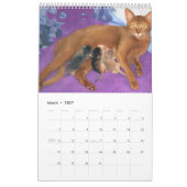 Calendrier Cat (Mar 2027)