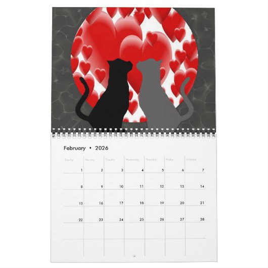 Calendrier Cat (Feb 2026)