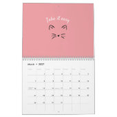  Calendrier Cat (Mar 2027)