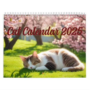 Calendrier Cat 2025