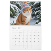 Calendrier Cat 2025 (Feb 2027)