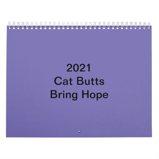 Calendrier Cat Butt 2021 (Protection)