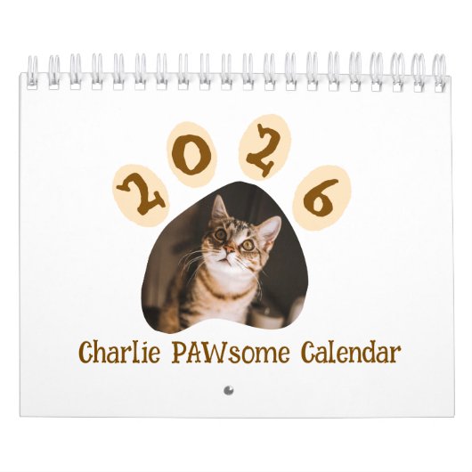 Calendrier Cat Photos Make Your PAWsome Personalized Calendar (Protection)