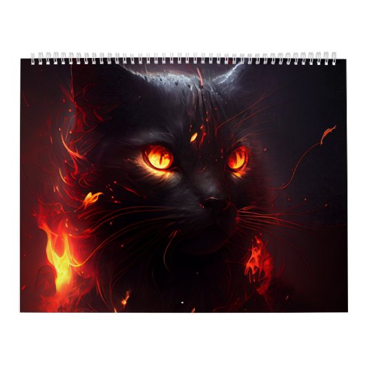 Calendrier  cat rouge (Protection)