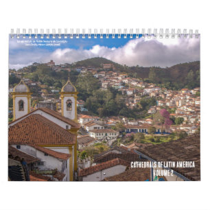 Calendrier Cathédrale d'Amérique latine Volume 2