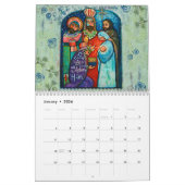 Calendrier Catholic Folk Art Calendar by Jen Norton (Jan 2026)