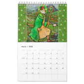 Calendrier Catholique Folk Art Calendar par Jen Norton (Mar 2026)