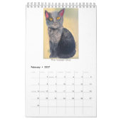 Calendrier Catlendar 2021 (Feb 2027)