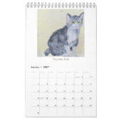 Calendrier Catlendar 2021 (Jan 2027)