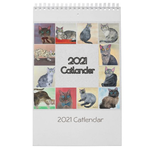 Calendrier Catlendar 2021 (Protection)