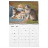 Calendrier Cats in Classic Art Calendar (Mar 2026)