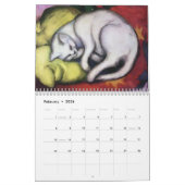 Calendrier Cats in Classic Art Calendar (Feb 2026)