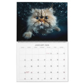 Calendrier Cats sous-marins Photographie amusante (Jan 2026)