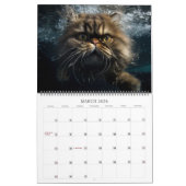 Calendrier Cats sous-marins Photographie amusante (Mar 2026)