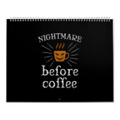 Calendrier cauchemar avant le café (Protection)