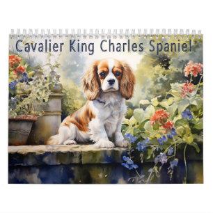 Calendrier Cavalier King Charles Spaniel Calendrier, chaque a