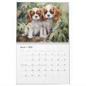 Calendrier Cavalier King Charles Spaniel Calendrier, chaque a (Mar 2027)