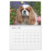 Calendrier Cavalier King Charles Spaniel Chien #2 (Feb 2026)