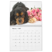 Calendrier Cavalier King Charles Spaniels (Feb 2027)