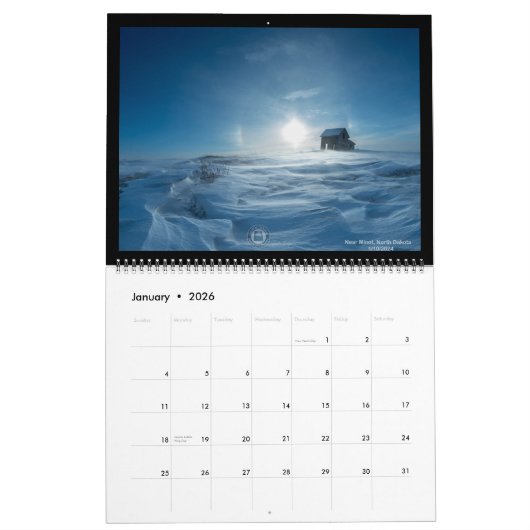 Calendrier CDSWXC 2025 par Josh Frye (Jan 2026)